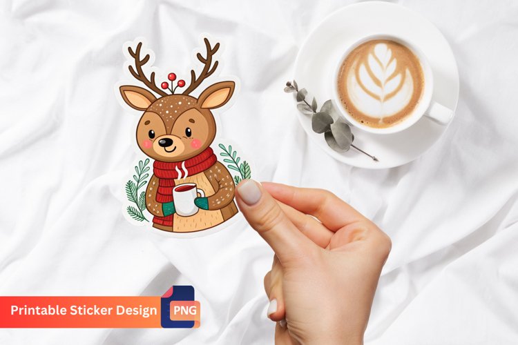Deer Head Clipart Image 9