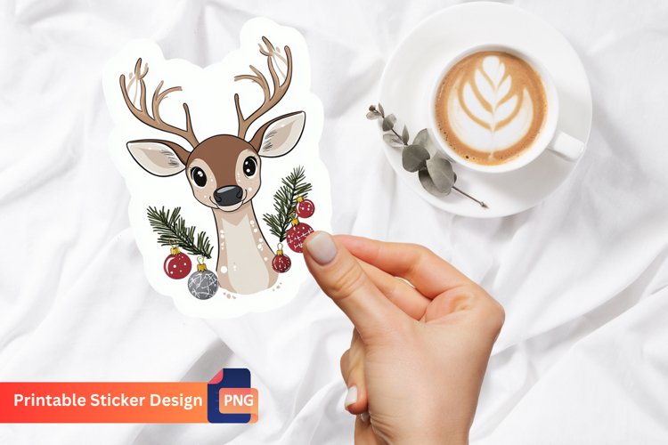 Reindeer Clipart Image 12