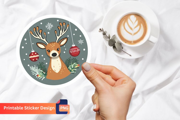 Reindeer Clipart Image 8
