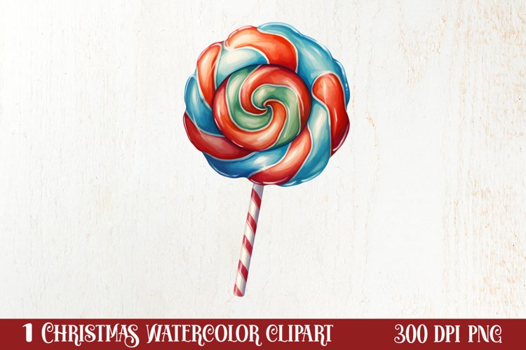 Christmas Watercolor Clipart Image 10