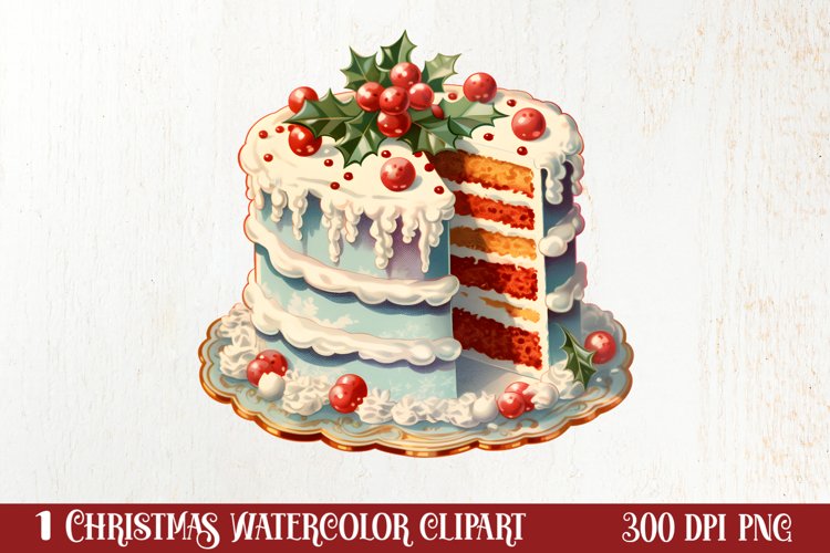Christmas Dessert Clipart Sublimation, Christmas PNG