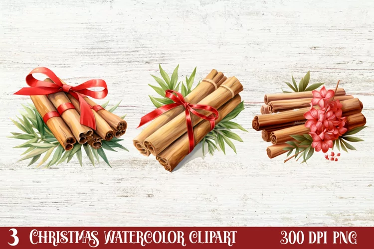 Christmas Dessert Clipart Sublimation, Christmas Dessert