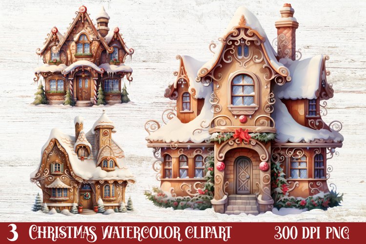 Christmas Dessert Clipart Sublimation, Christmas Dessert