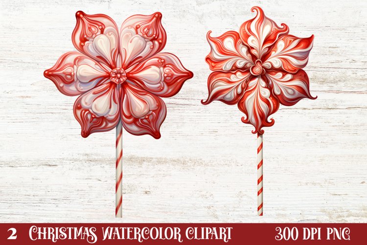 Christmas Dessert Clipart Sublimation, Christmas Dessert example image 1
