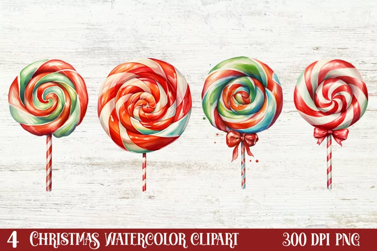 Christmas Dessert Clipart Sublimation, Christmas Dessert