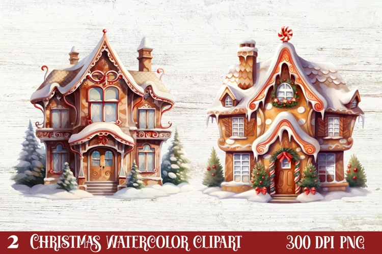 Christmas Dessert Clipart Sublimation, Christmas Dessert