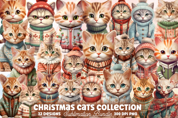 Christmas Dogs Sublimation Clipart, Christmas Dog Clipart