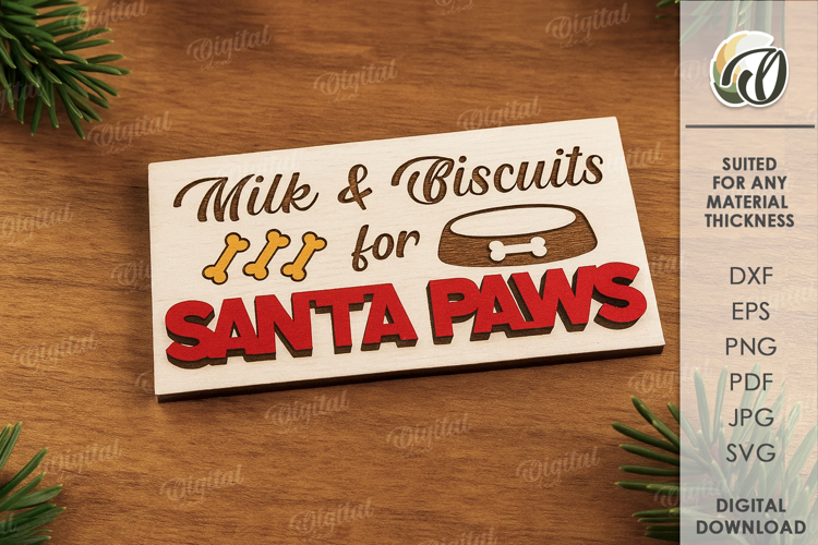 Santa Paws Svg Image 2