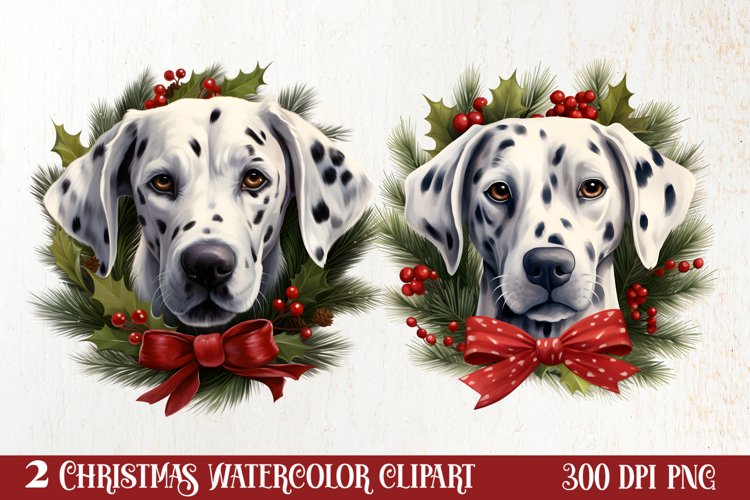 Christmas Wreath Clipart Image 3