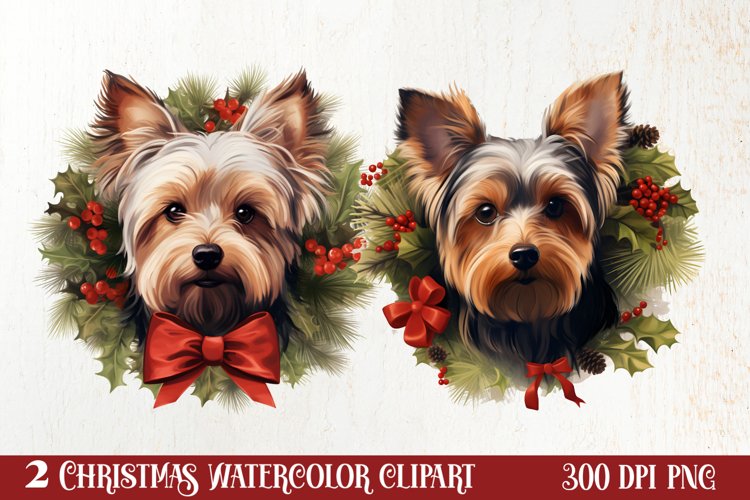 Christmas Wreath Clipart Image 16