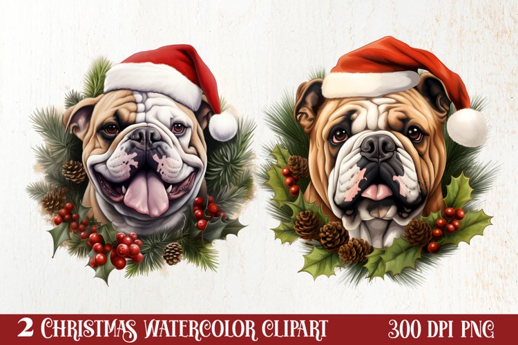 Christmas Wreath Clipart Image 6