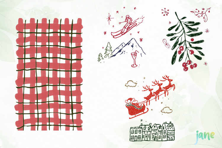 Christmas Doodle Image 12