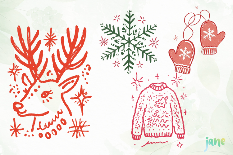 Christmas Doodle Image 9