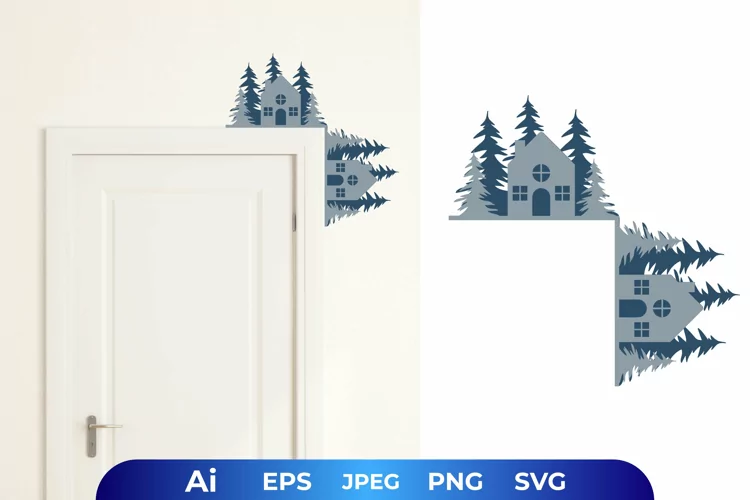 House in The Forest Trim Corner Design