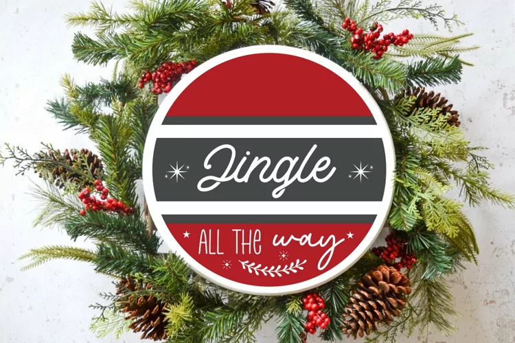 Jingle all the way SVG