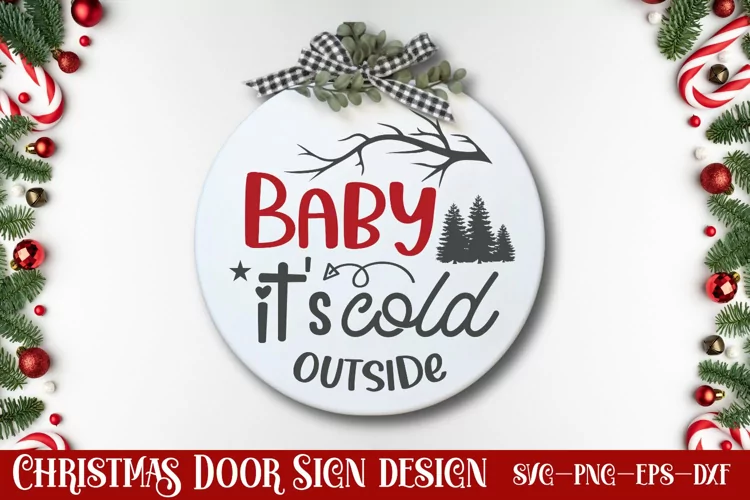 Baby it's cold outside SVG