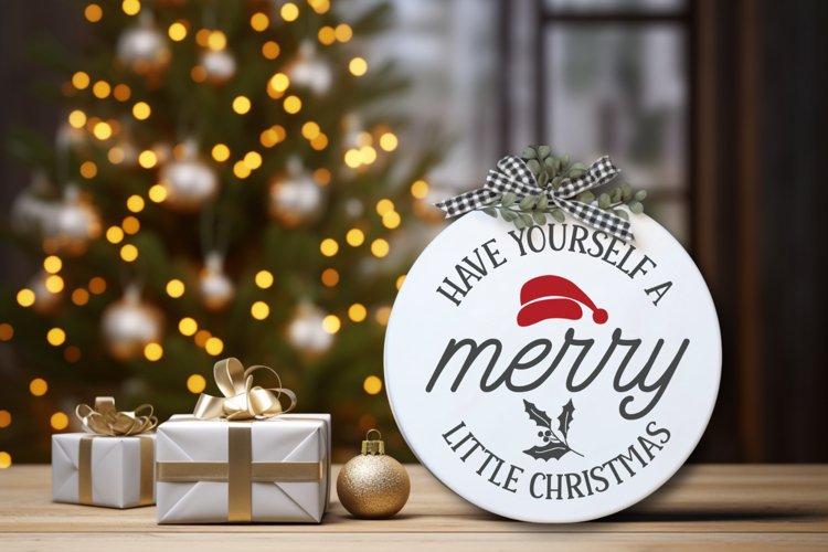 Have yourself a merry little christmas SVG