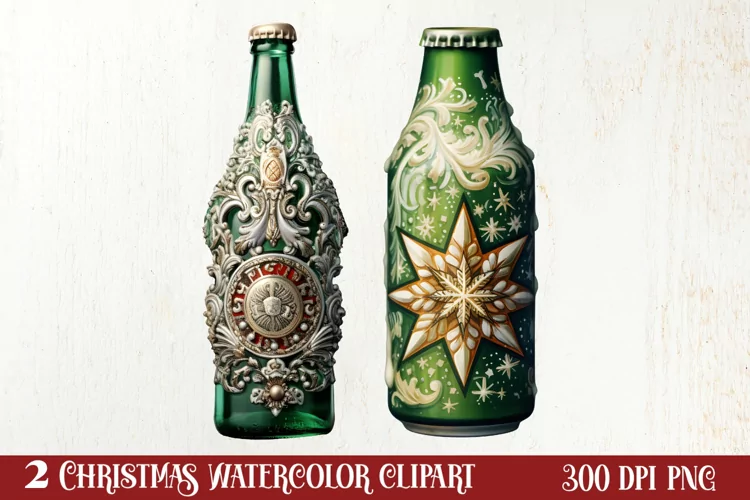 Christmas Winter Drink Sublimation Clipart, Christmas PNG
