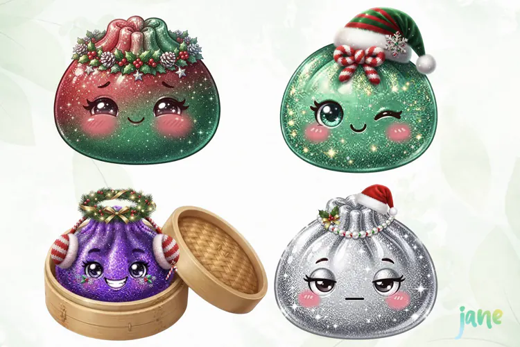 Christmas Dumpling PNG