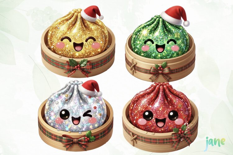 Christmas Dumpling PNG example image 1