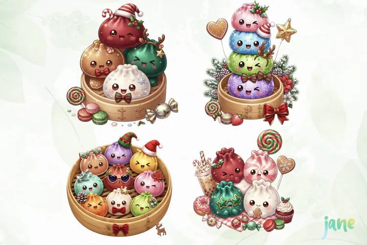 Christmas Dumpling PNG