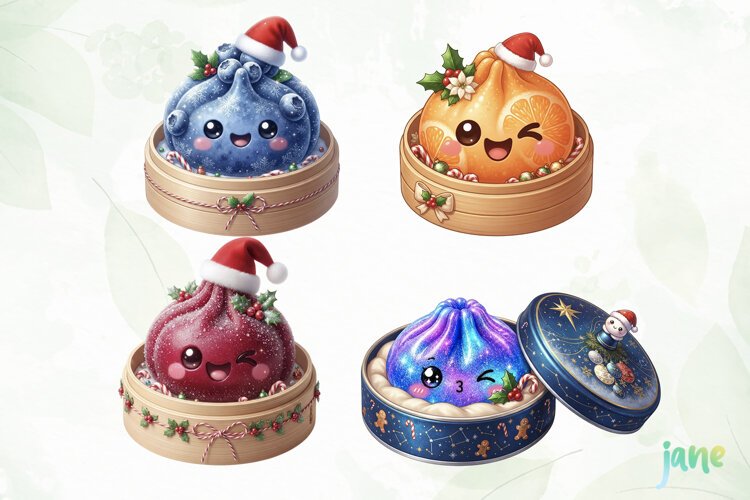 Christmas Dumpling PNG example image 1