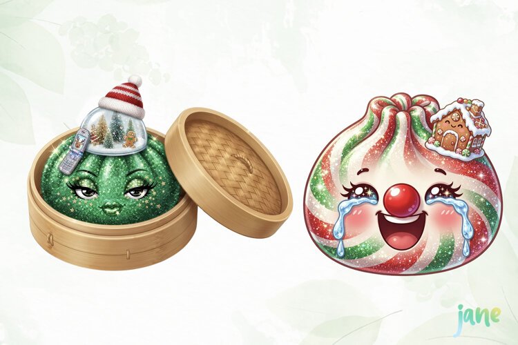 Christmas Dumpling PNG example image 1