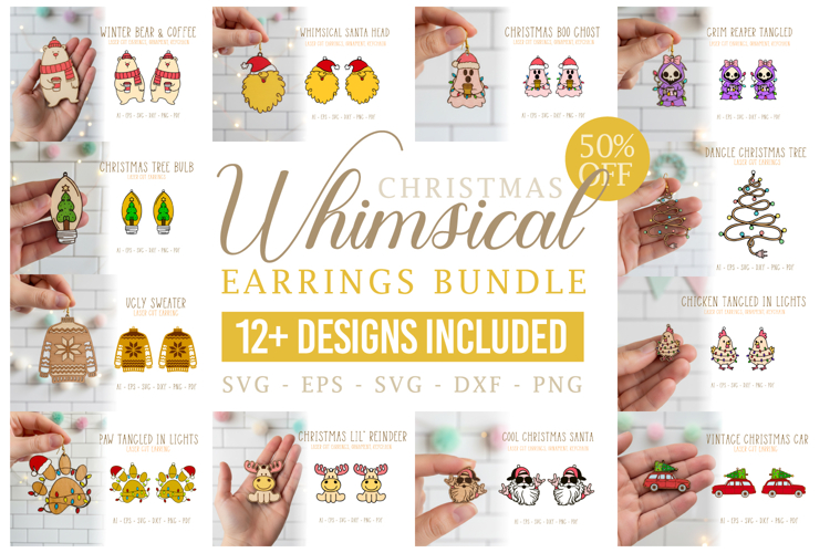 Earrings Clipart Image 2