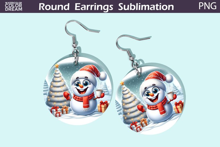 Cute Snowman Clipart Image 6