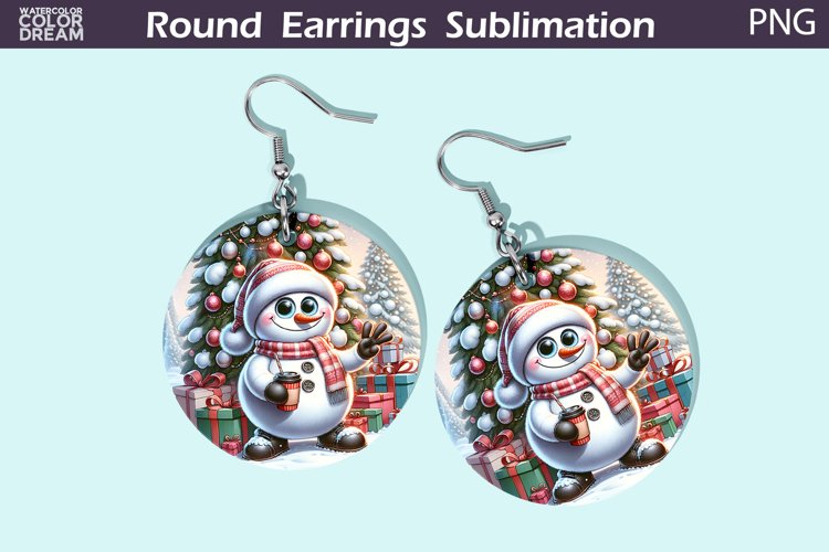 Cute Snowman Clipart Image 5