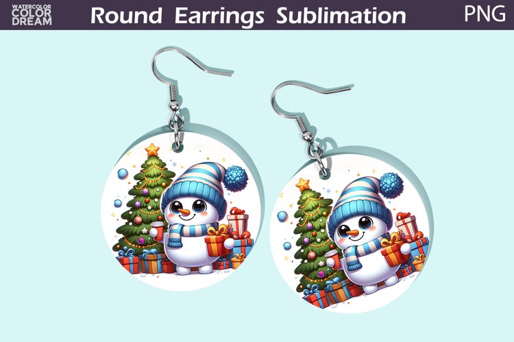 Cute Snowman Clipart Image 2