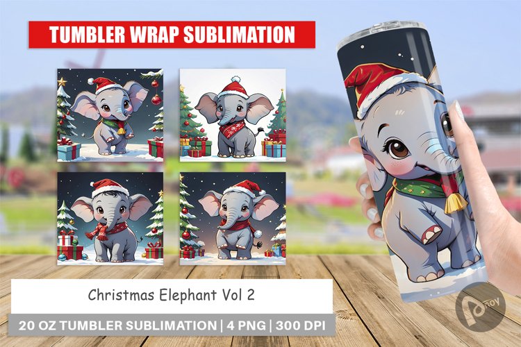 Christmas Tumbler Wrap Image 11