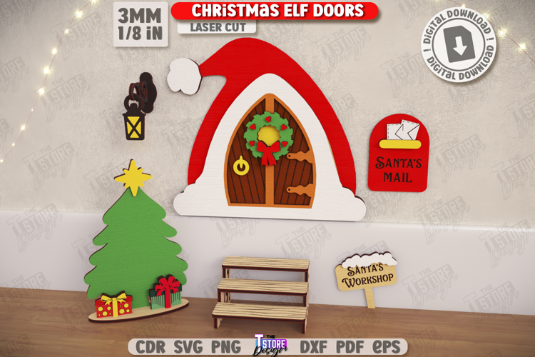 Christmas Laser Cut Files Image 8