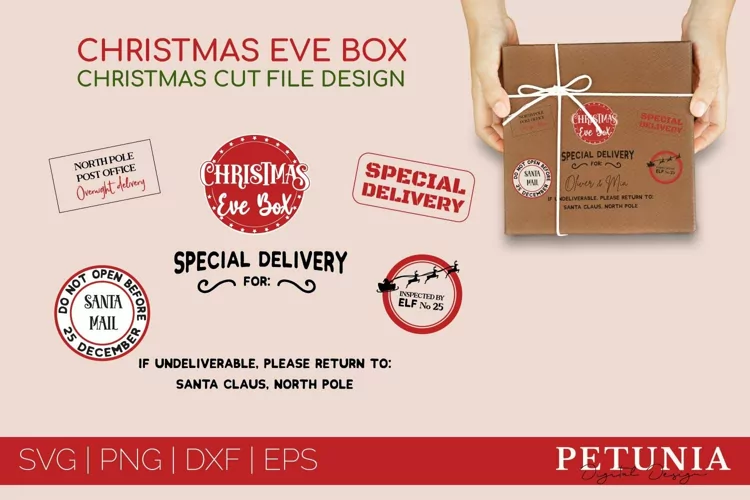 Christmas Eve Special Delivery SVG | Christmas SVG