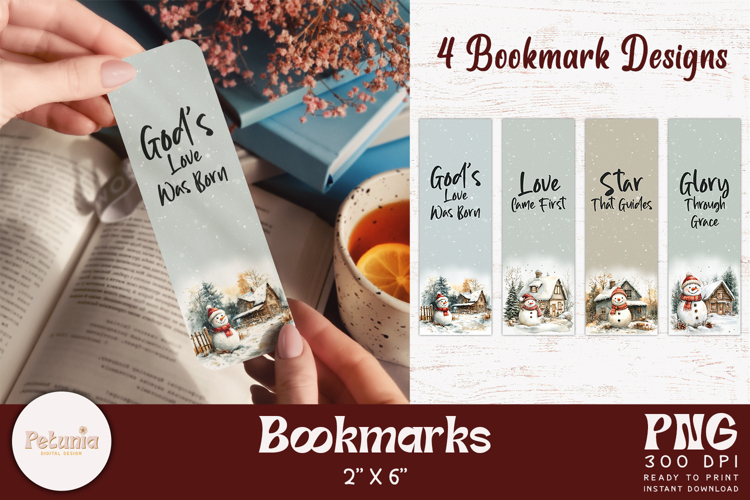 Christian Christmas Bookmark | Biblical Faith Bookmarks