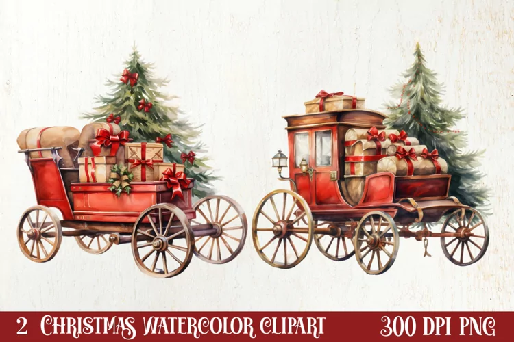 Christmas Farm Animals Clipart, Christmas PNG