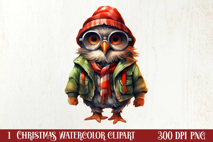 Christmas Farm Animals Sublimation Clipart