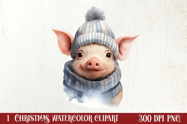 Christmas Farm Clipart, Christmas Clipart