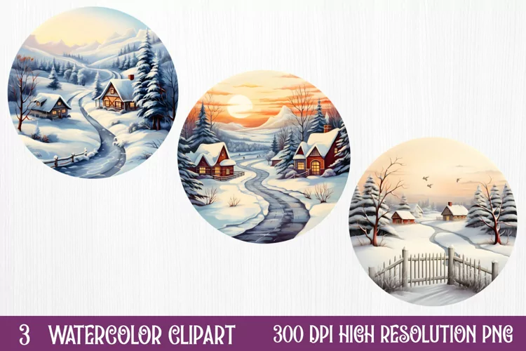 Christmas Farm Ornaments Clipart Sublimation, Christmas PNG