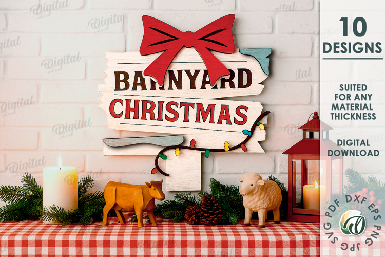 3D Christmas SVG Image 14