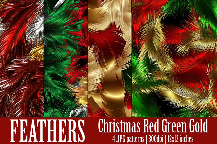 Christmas Patterns, Christmas Feathers Patterns, Holiday, s1