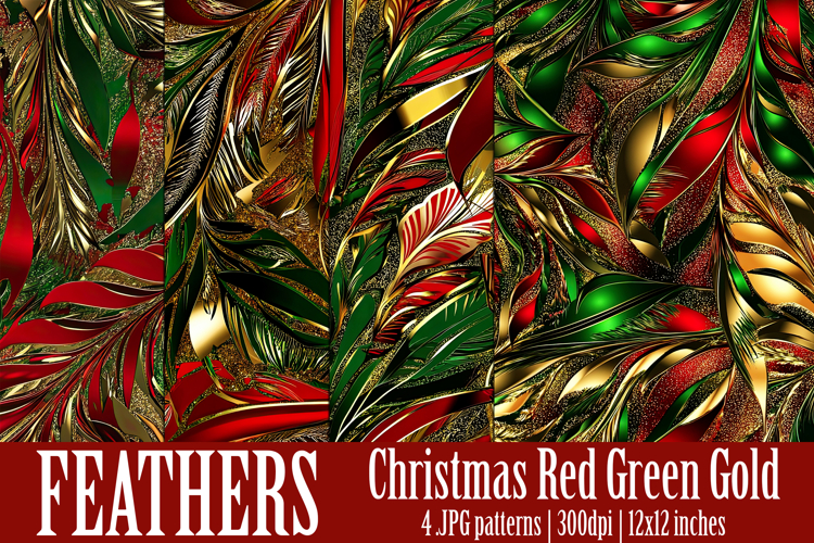 Christmas Patterns, Christmas Feathers Patterns, Holiday, 11