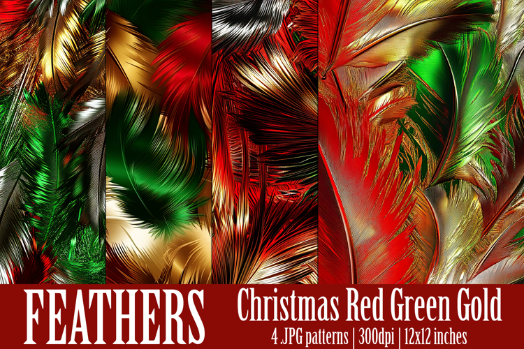 Christmas Patterns, Christmas Feathers Patterns, Holiday, 13