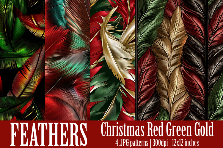 Christmas Patterns, Christmas Feathers Patterns, Holiday, s2