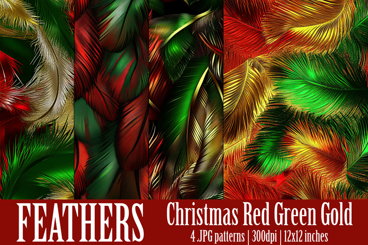 Christmas Patterns, Christmas Feathers Patterns, Holiday, s3