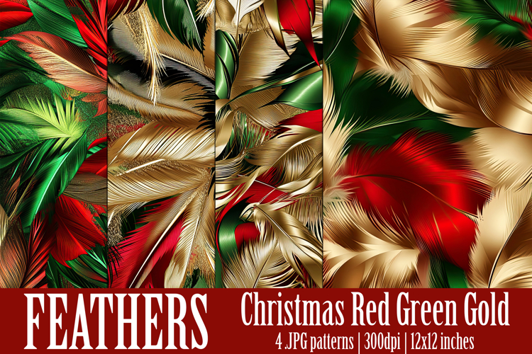 Christmas Patterns, Christmas Feathers Patterns, Holiday, s4
