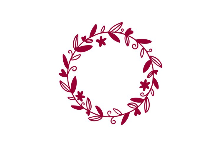 Christmas Floral Svg Image 15