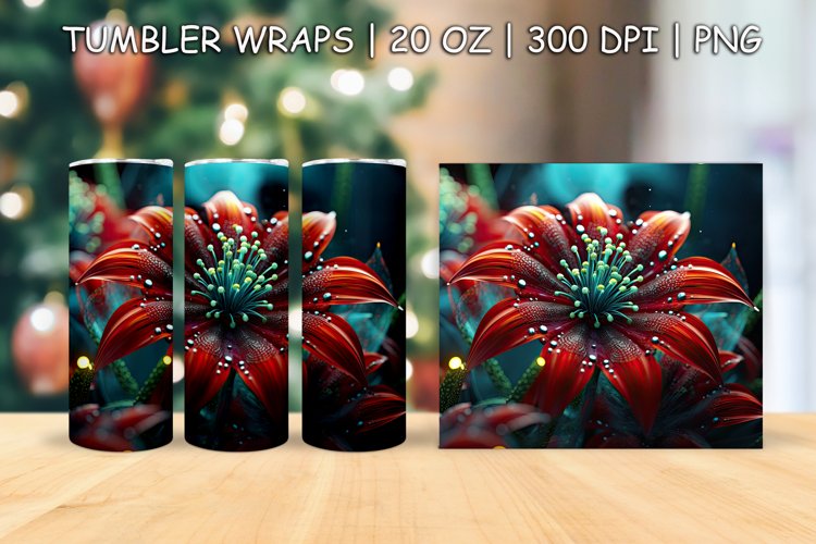 20 Oz Sublimation Tumbler Wrap Image 13
