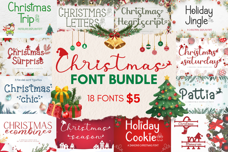 Best Collection - Christmas Font Bundle