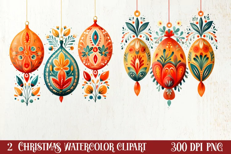 Christmas Fork Art Sublimation Clipart, Christmas Clipart